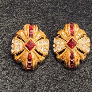 Vintage Nolan Miller post earrings